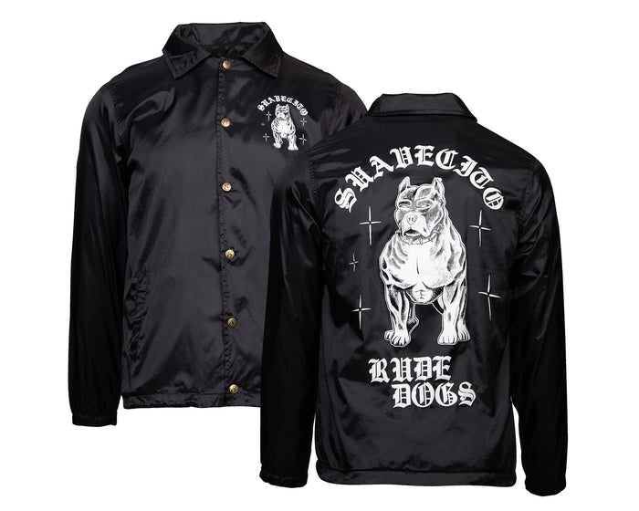 Rude Dogs Black Windbreaker