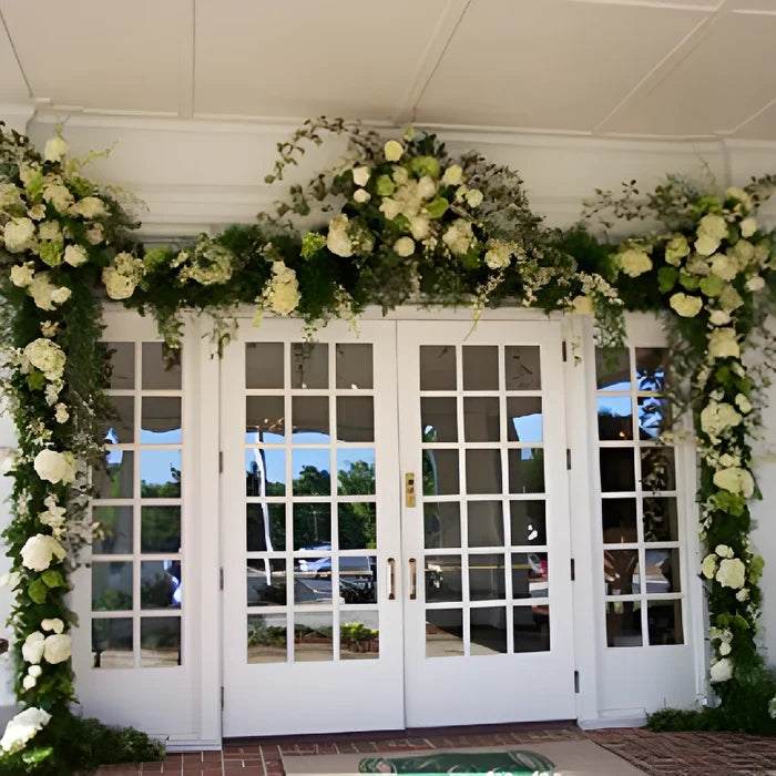 Ruscus, Plumosa, and Sprengeri Greens Garland