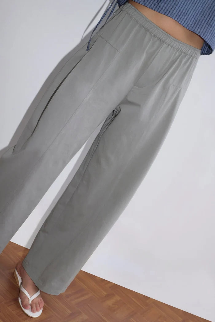 Sage Green Pleat Pant