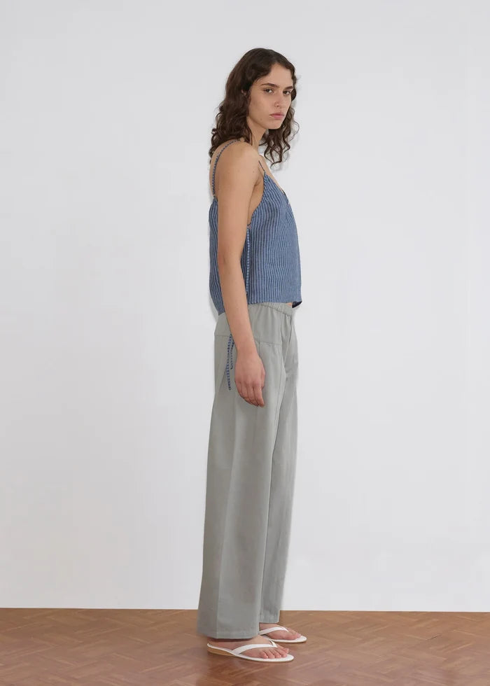 Sage Green Pleat Pant
