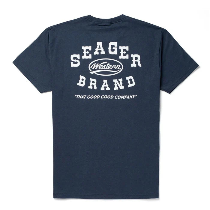 Saloon Tee | Navy | Seager Co.