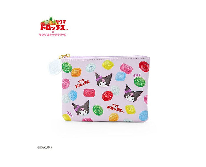 Sanrio x Sakuma Drops Mini Pouch Kuromi
