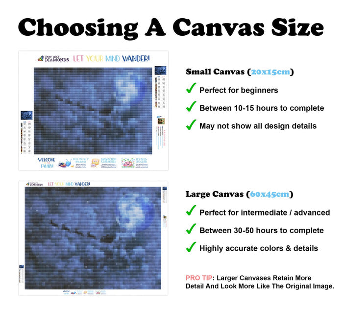 Santa Claus And The Reindeer