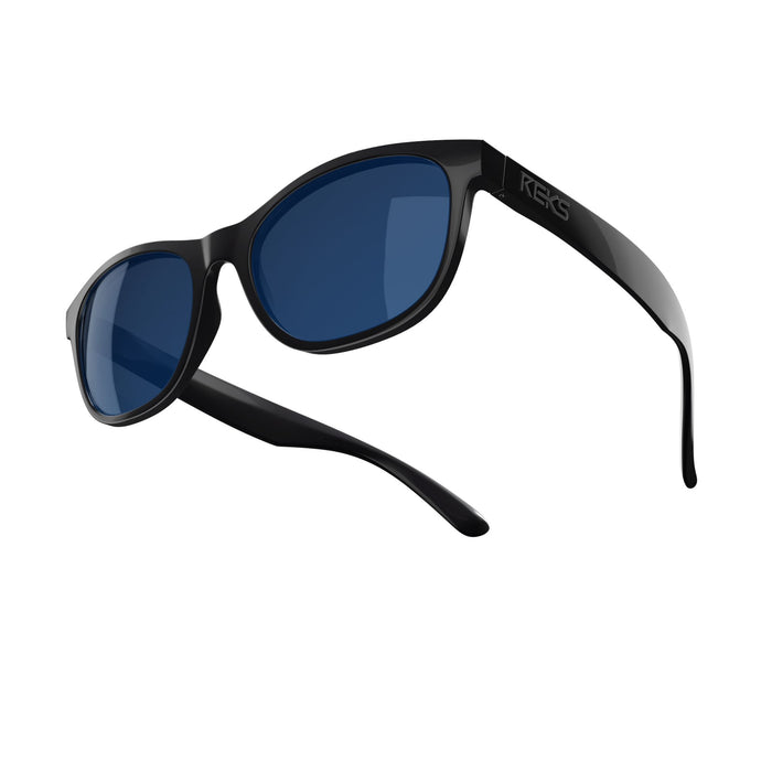 Single Vision / Solid Smoke / Solid Blue Mirror