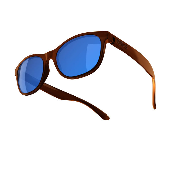 Single Vision / Solid Smoke / Cobalt Blue Mirror