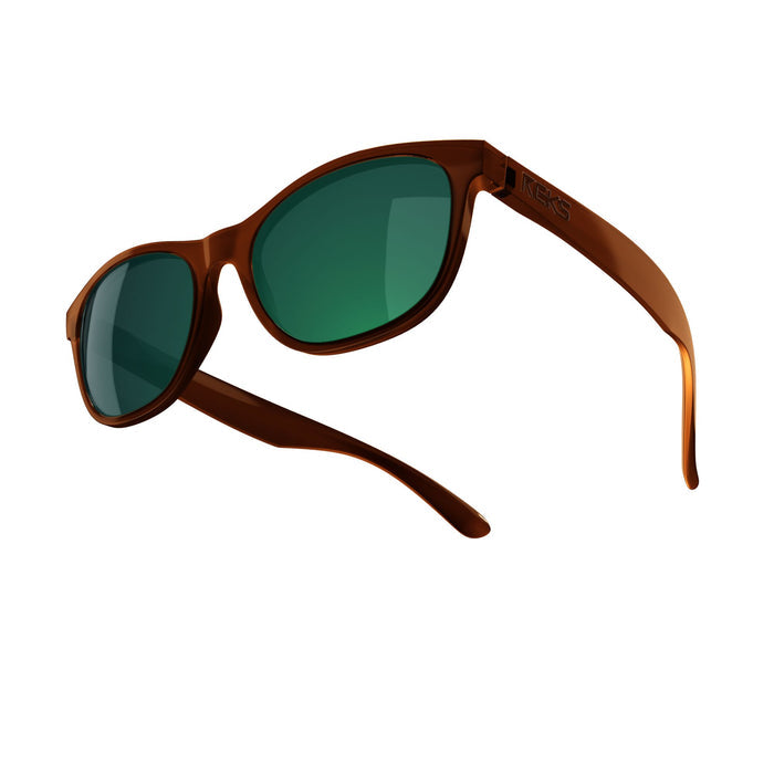 Single Vision / Solid Smoke / Green Mirror
