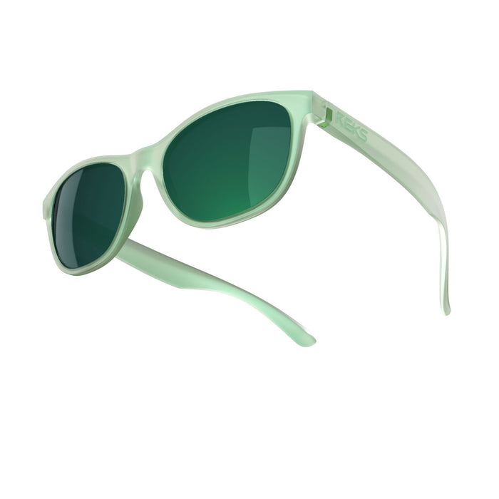 Single Vision / Solid Smoke / Green Mirror