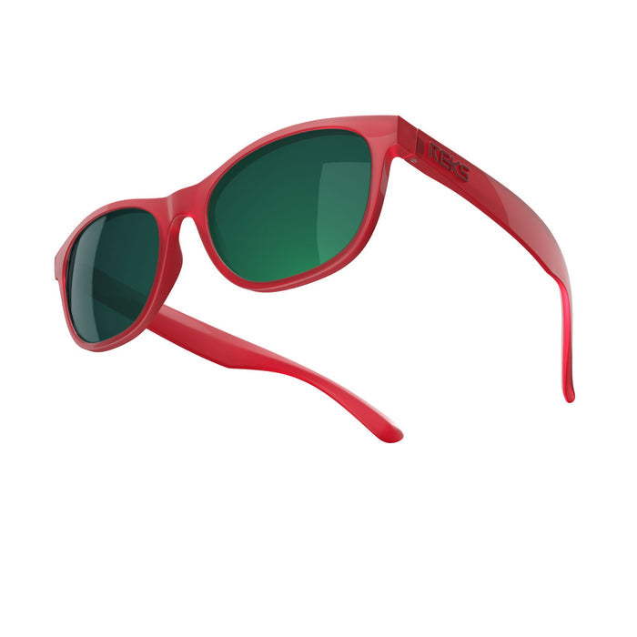 Single Vision / Solid Smoke / Green Mirror