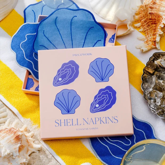 Shell Cocktail Napkins