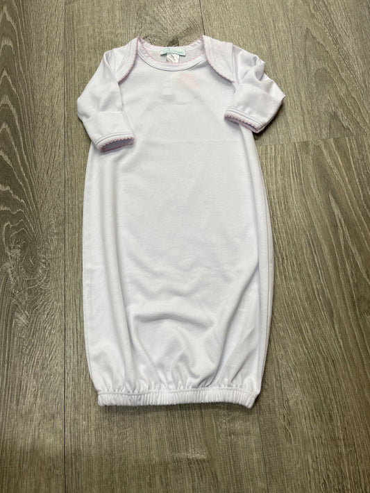 Shimoa White w/Pink Picot Edge Gown
