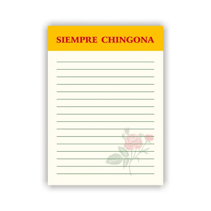 Siempre Chingona Notepad
