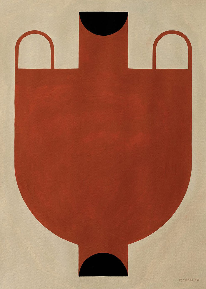 Silhouette Of A Vase 06 by Studio Paradissi