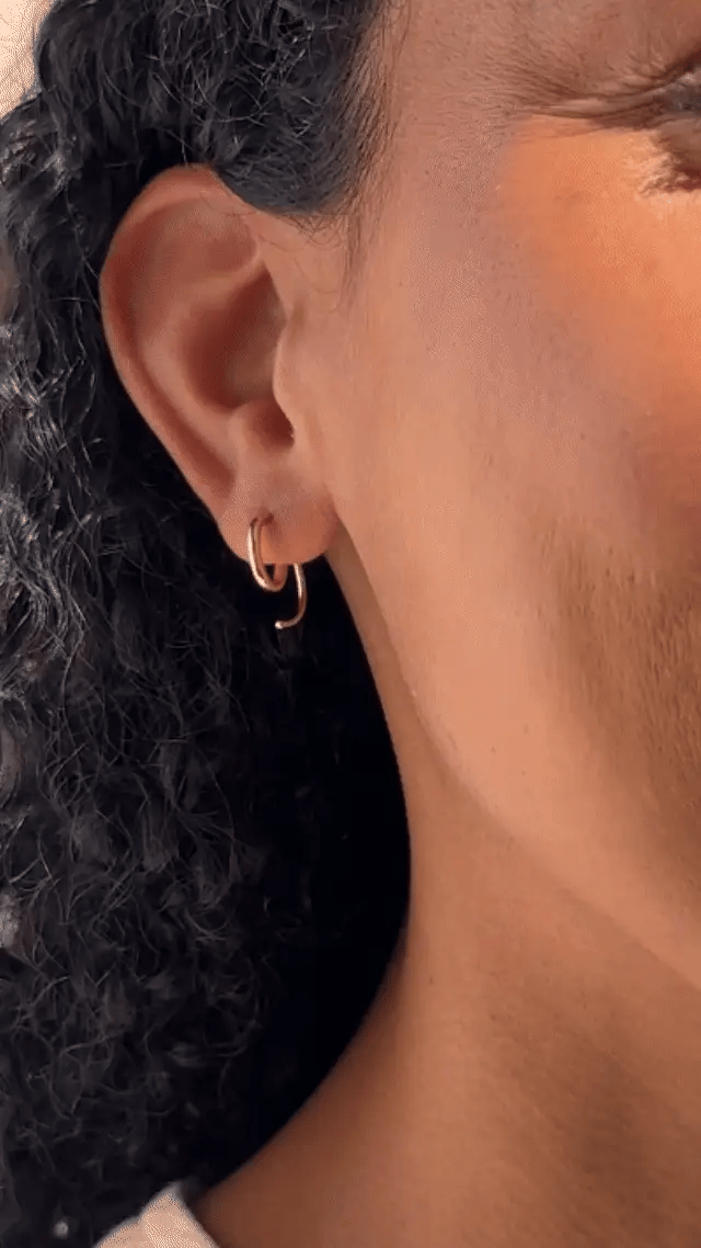 Silver Aero Earrings