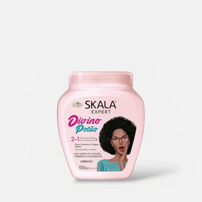 Skala Divino Potao 2 - in - 1 Hair Treatment Cream 1000g كريم سكالا ديفينو بوتاو لعلاج الشعر 2 في 1 - Princess Cosmetics Qatar