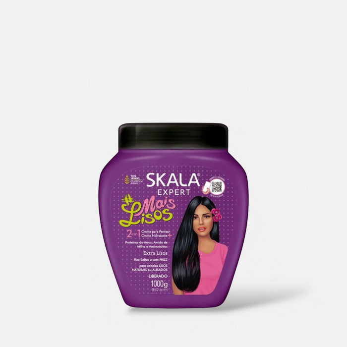 Skala Mais Lisos 2 - in - 1 Hair Treatment Cream 1000g كريم سكالا مايس ليسوس 2 في 1 لعلاج الشعر - Princess Cosmetics Qatar