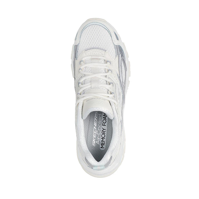 Skechers D'Lites Hiker Women's Training Shoes - Silver