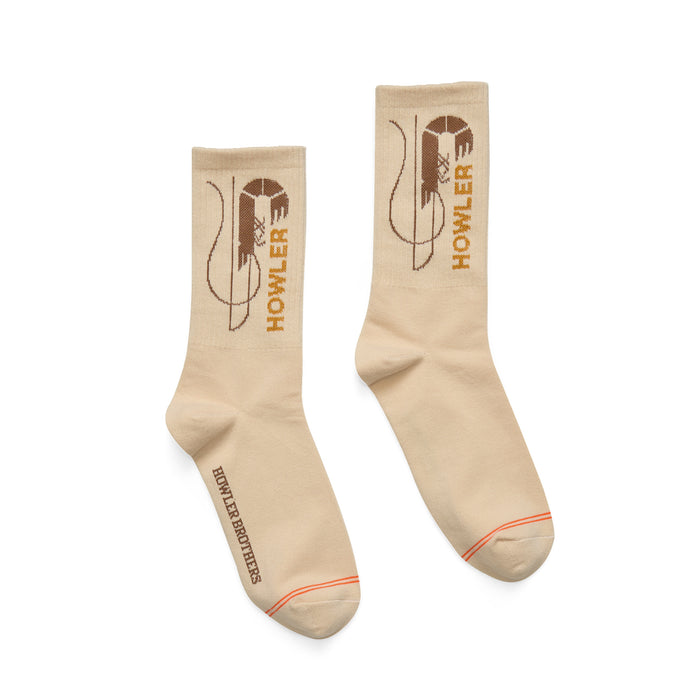Skrimp Socks | Off White | Howler Bros