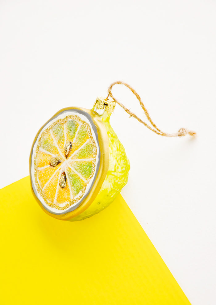 Sliced Lime Ornament in  - LEIF