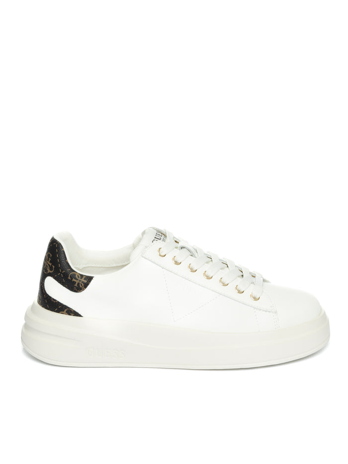 GUESS Sneaker elbina bianco FLJELB FAL12 ELBINA-WHBRO
