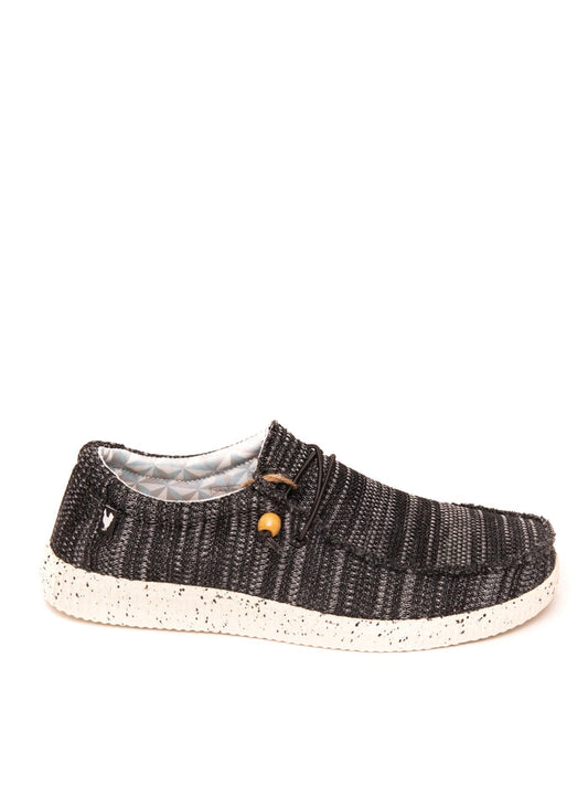 PITAS Sneaker wallabe canvas nero WP150 WALLABI KNITTED-NEGRO