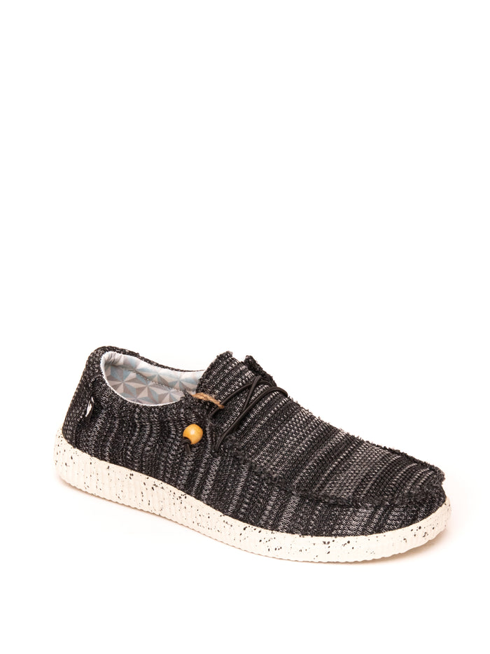 PITAS Sneaker wallabe canvas nero WP150 WALLABI KNITTED-NEGRO