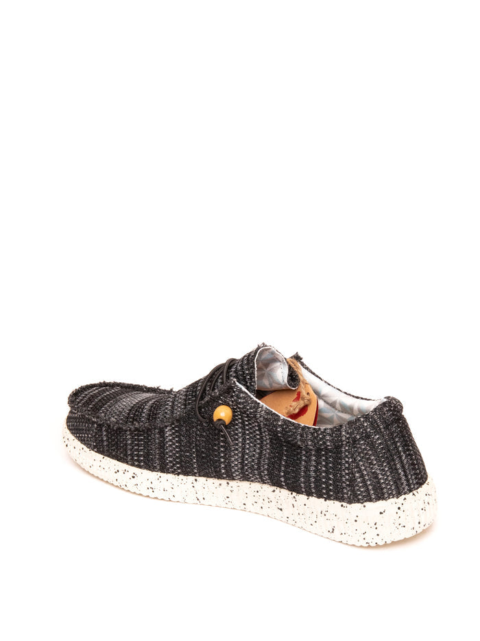 PITAS Sneaker wallabe canvas nero WP150 WALLABI KNITTED-NEGRO