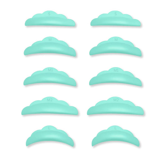 Soft Silicone Lash Lift Shields ( 5 Sizes)