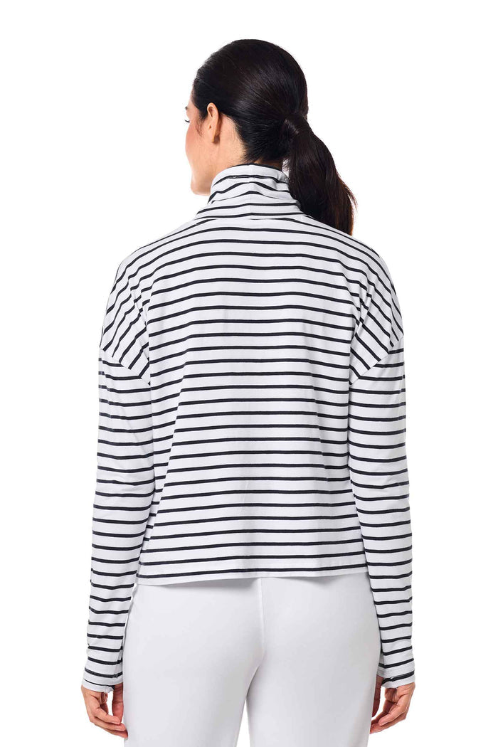 Color_White/Navy Stripe