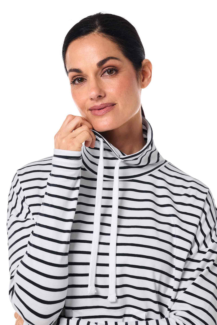Color_White/Navy Stripe