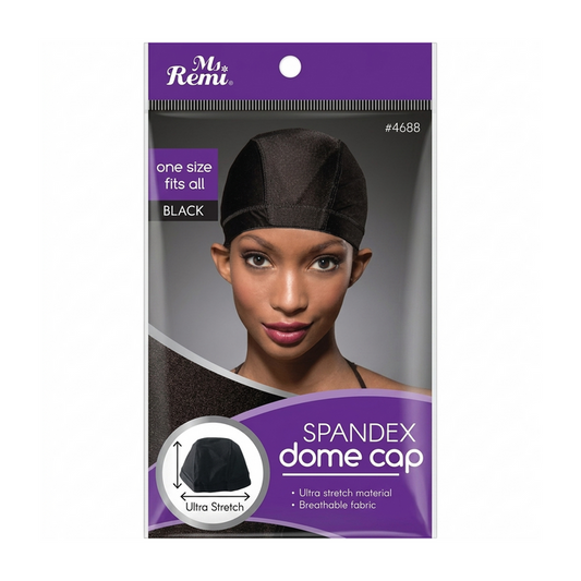 Spandex Dome Cap [Black] #4688