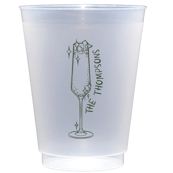 sparkly champs | shatterproof frosted flex
