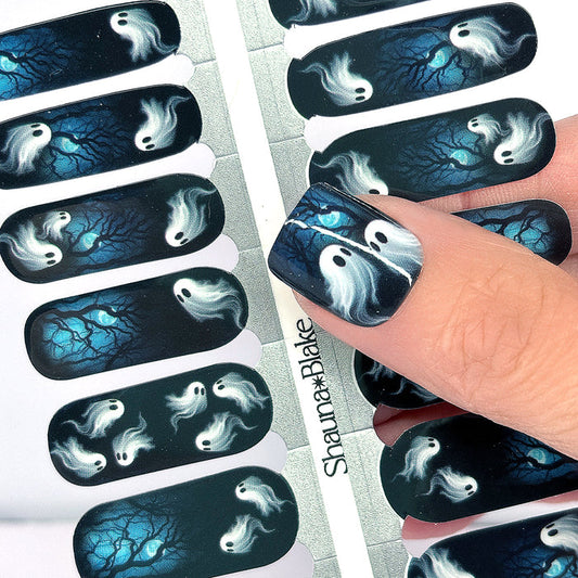 Spectral Night Exclusive Design Nail Wraps