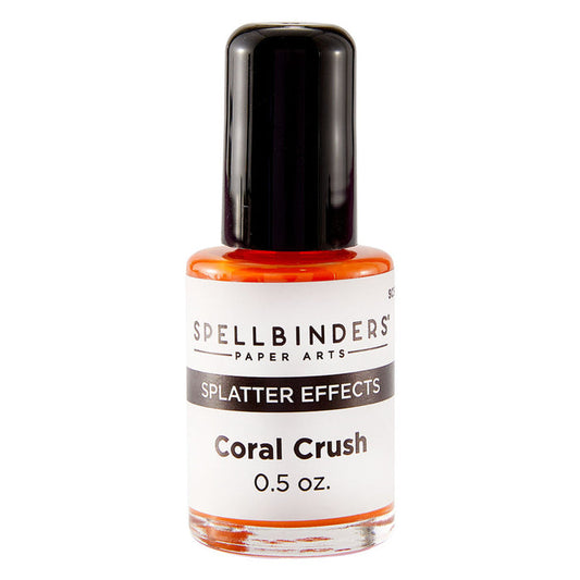 Spellbinders - Splatter Effects - Coral Crush. Available at Embellish Away in Bowmanville Ontario Canada.
