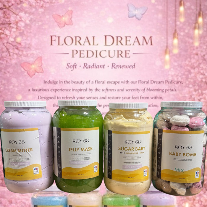 SPRING SUMMER BLOSSOM Pedicure – Seasonal Package