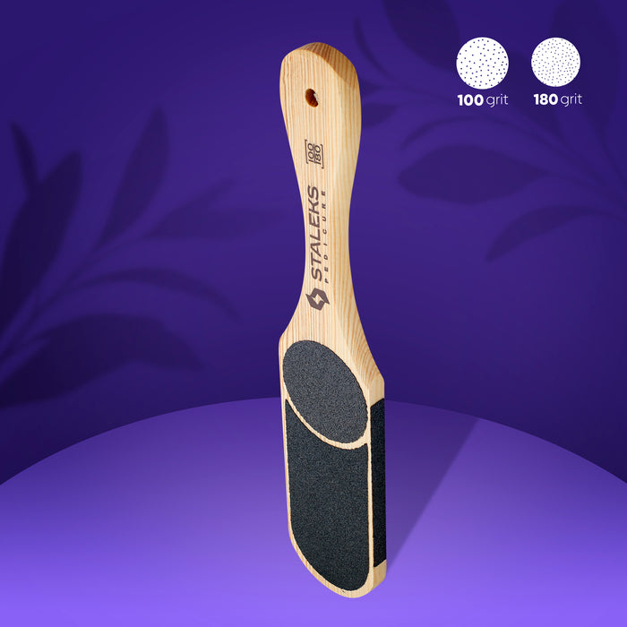 Staleks Wooden pedicure foot file BEAUTY & CARE 10 TYPE 3 (60/80/100/120)