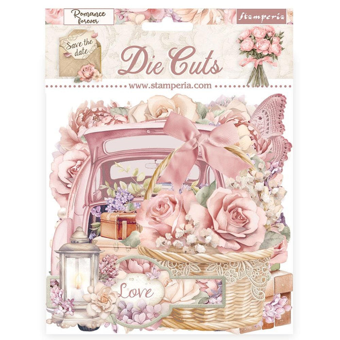 Stamperia - Die-Cuts - Romance Forever - Journaling Edition. While you need the perfect paper to start your project, you also need the perfect embellishment to finish your project! Available at Embellish Away located in Bowmanville Ontario Canada.