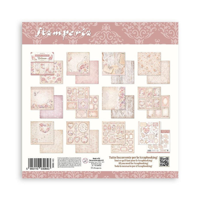 Stamperia - Double-Sided Paper Pad 12"X12" - 10/Pkg - Romance Forever. Start your project off right with the perfect paper for scrapbook pages, greeting cards, bookmarks, gift cards, mixed media and much more! Available at Embellish Away located in Bowmanville Ontario Canada.