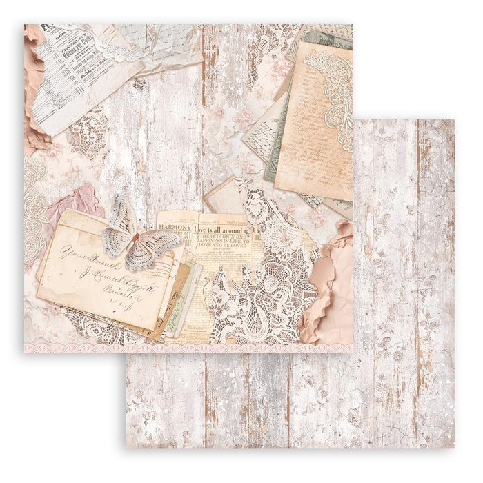 Stamperia - Double-Sided Paper Pad 12"X12" - 10/Pkg - Romance Forever. Start your project off right with the perfect paper for scrapbook pages, greeting cards, bookmarks, gift cards, mixed media and much more! Available at Embellish Away located in Bowmanville Ontario Canada.