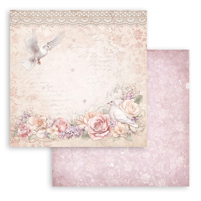 Stamperia - Double-Sided Paper Pad 12"X12" - 10/Pkg - Romance Forever. Start your project off right with the perfect paper for scrapbook pages, greeting cards, bookmarks, gift cards, mixed media and much more! Available at Embellish Away located in Bowmanville Ontario Canada.