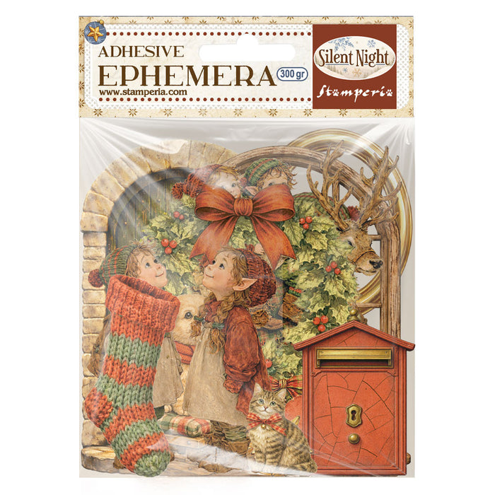 Stamperia - Ephemera - Silent Night. Available at Embellish Away located in Bowmanville Ontario Canada.
