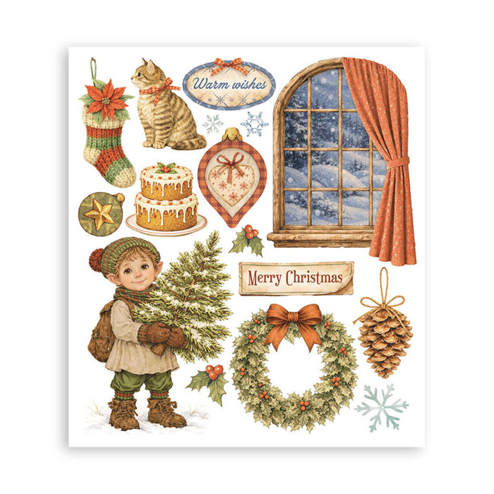 Stamperia - Rub-on Selection - Silent Night. Available at Embellish Away located in Bowmanville Ontario Canada.