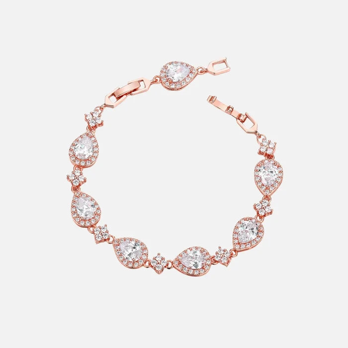 Star Drop Bracelet - Rose Gold