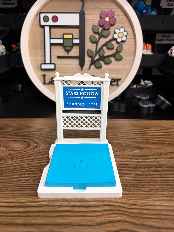 Stars Hollow Sticky Note Holder