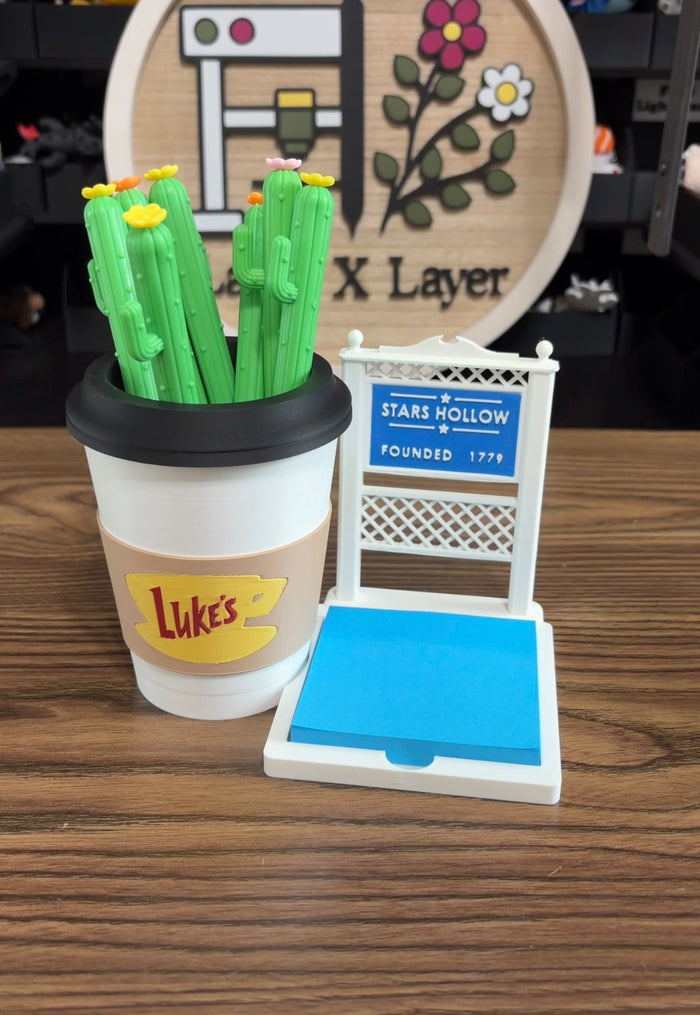 Stars Hollow Sticky Note Holder