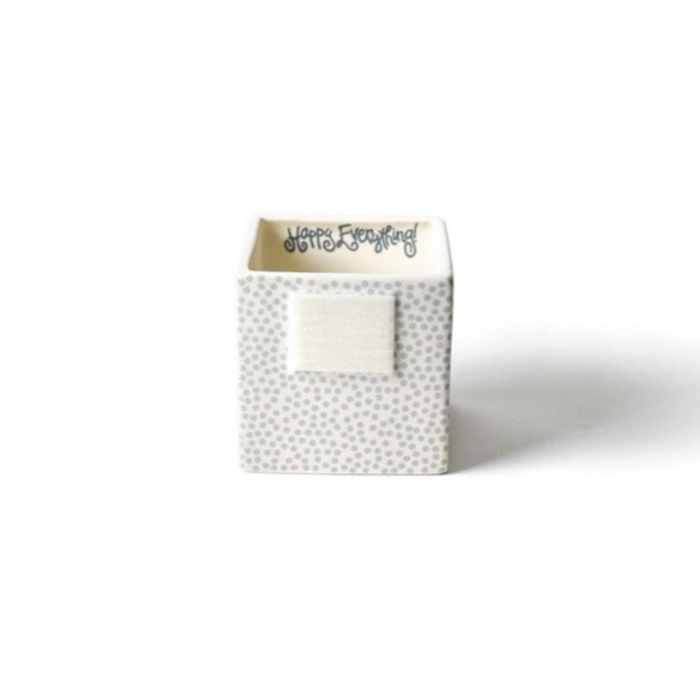 Stone Mini Dot Small Nesting Cube by Happy Everything!