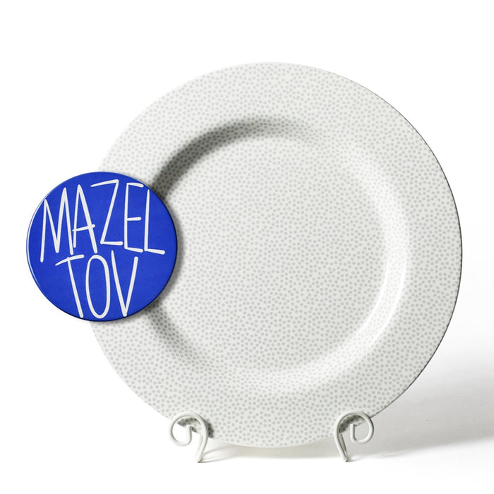 Stone Small Dot Round Entertaining Platter by Happy Everything!