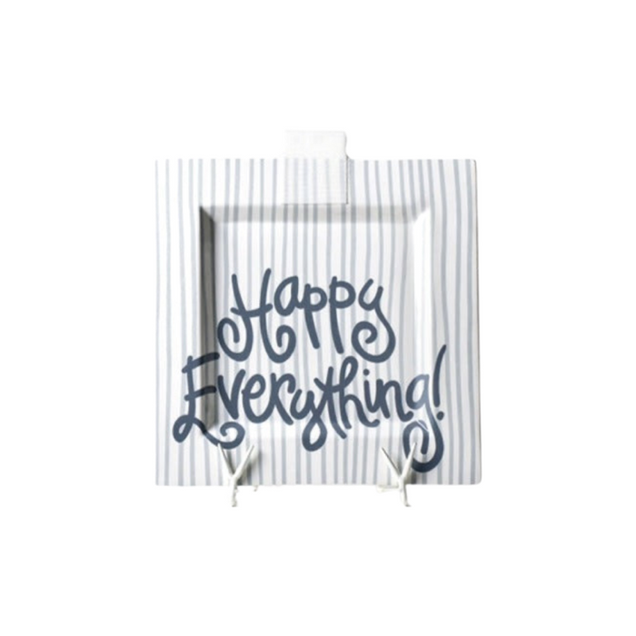 Stone Stripe Square Big Entertaining Platter by Happy Everything!