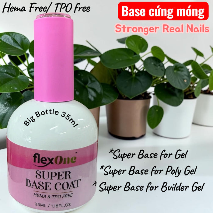 Super Base for Gel, Builder Gel, Poly Gel, Hard Gel 35ml Bottle