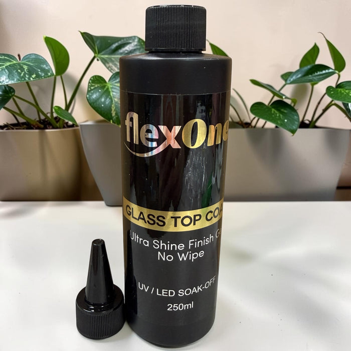 Super Shinny Glass Top Coat - Strong Top Coat - FlexOne