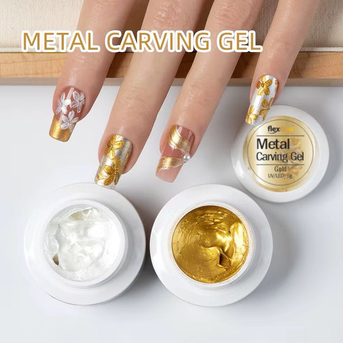 Super Thick Metal Gold / Blush Gold  Painting / Silver/ Pearl Painting Gel